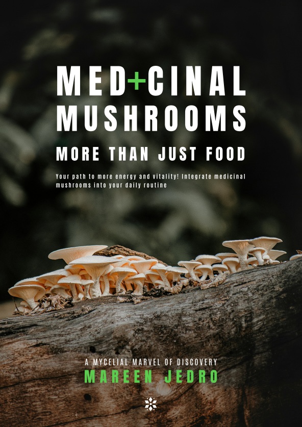 Mareen Jedro - Medicinal Mushrooms - More than just food - Cover